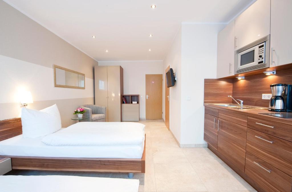 Appartements Am Kleeblatt 부퍼탈 객실 사진