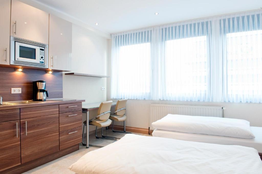Appartements Am Kleeblatt 부퍼탈 객실 사진